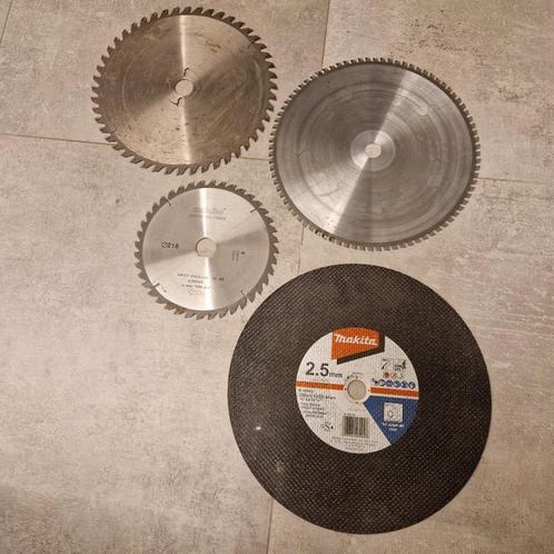 cirkelzaagbladen & Slijpschijf, Doe-het-zelf en Bouw, Gereedschap | Zaagmachines, Zo goed als nieuw, Ophalen of Verzenden