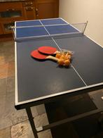 Tafeltennistafel 152x 76 x 66 L B H, Sport en Fitness, Tafeltennis, Tafel Indoor, Inklapbaar, Zo goed als nieuw, Ophalen