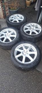 Michelin winterbanden met dezent velgen, Auto-onderdelen, Banden en Velgen, Ophalen, Gebruikt, Winterbanden, Velg(en)