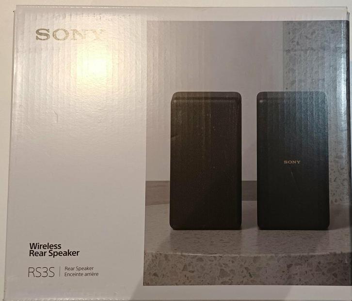 Sony SA-RS3S - Draadloze Achterspeakers 100 Watt, TV, Hi-fi & Vidéo, Amplificateurs & Ampli-syntoniseurs, Neuf, Sony, Enlèvement