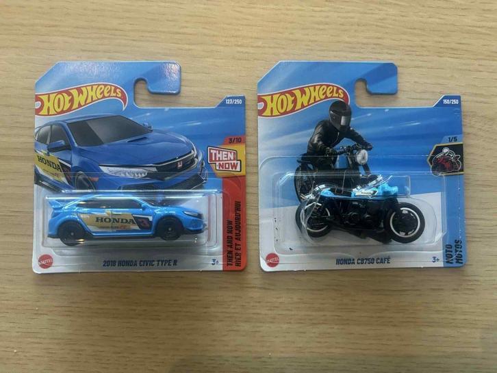 verschillende modellen Hotwheels Honda mainline (vanaf 2025), Hobby en Vrije tijd, Modelbouw | Auto's en Voertuigen, Nieuw, Auto