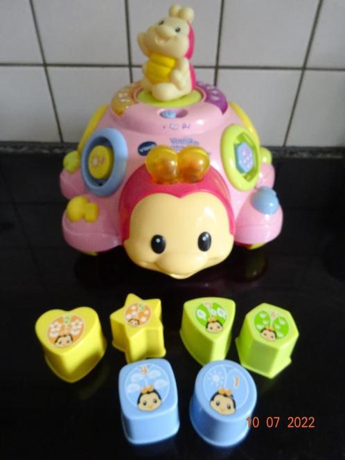 VTech Baby Vrolijke Roze Vormenkever - Vormenstoof <PRIMA, Kinderen en Baby's, Speelgoed | Vtech, Ophalen of Verzenden