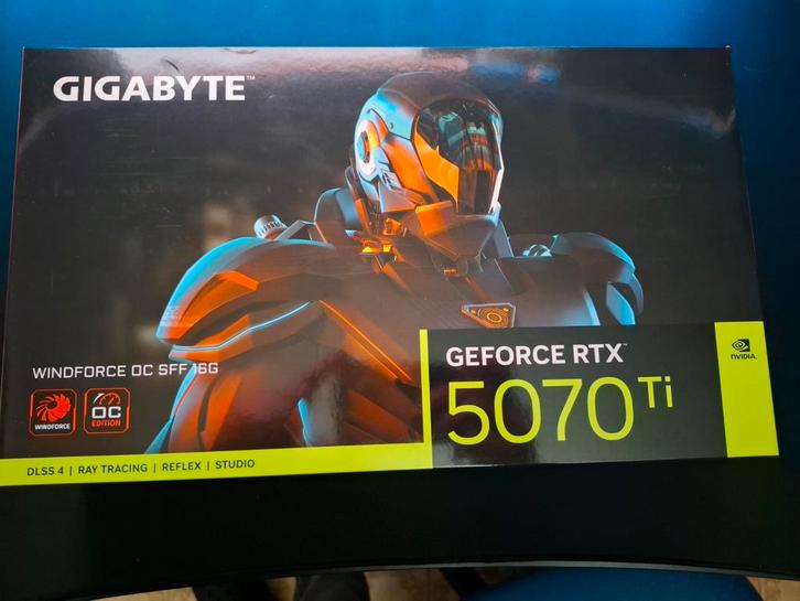 GIGABYTE GeForce RTX 5070 Ti WINDFORCE OC SFF 16G, Computers en Software, Videokaarten, Nvidia, PCI, Ophalen