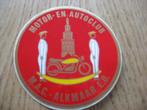 Vintage Sticker Motor en Autoclub , Ophalen of Verzenden, Nieuw, Auto of Motor