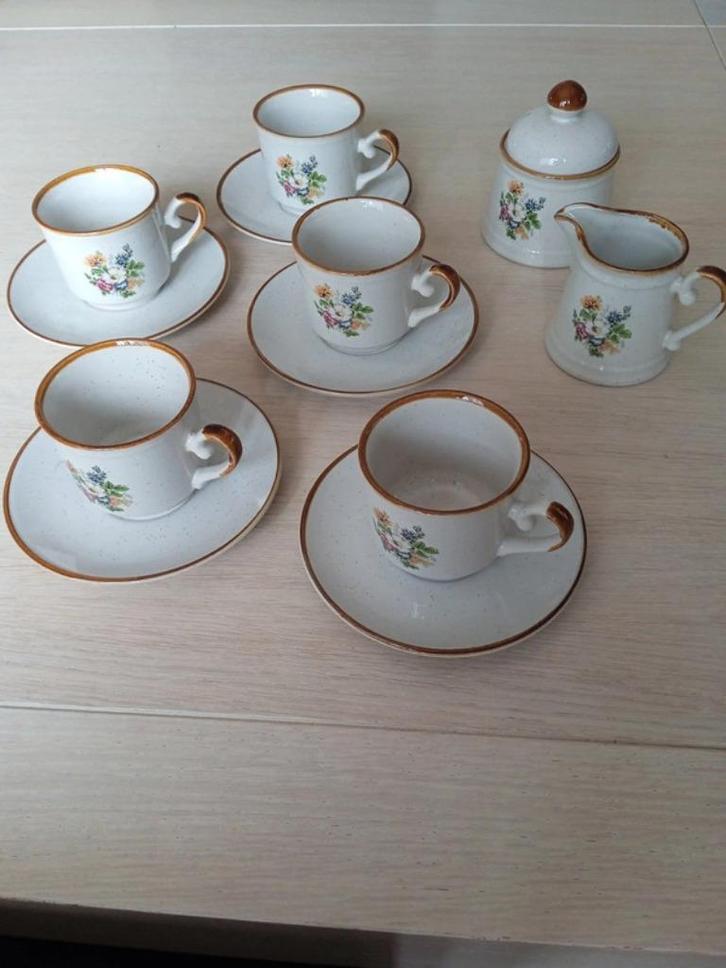 Vintage servies Wild Flowers, Huis en Inrichting, Keuken | Servies, Zo goed als nieuw, Ophalen of Verzenden