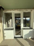 Dubbel raam met kiep + deur met dubbele ramen, Doe-het-zelf en Bouw, Ophalen, Nieuw, Gevelraam of Ruit, Dubbelglas