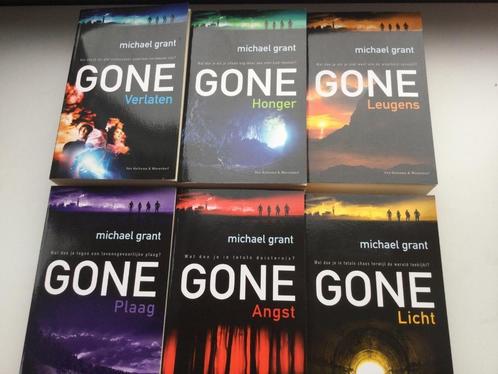 Michael Grant, pakket van 6 boeken van de serie Gone, Boeken, Romans, Nieuw, Ophalen of Verzenden