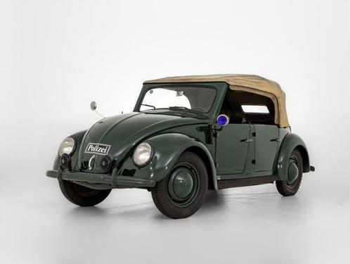 Volkswagen Other Volkswagen Type 18A Papler Polizei Cabriole, Auto's, Volkswagen, Bedrijf, Overige modellen, Lederen bekleding
