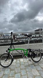 Brompton vert pomme M6R 6 vitesses éclairage, Vélos & Vélomoteurs, Vélos | Vélos pliables, Comme neuf, Brompton, 14 à 16 pouces