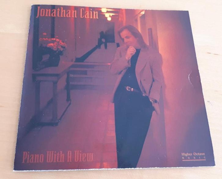 Jonathan Cain CD Piano With a View  1995  Near Mint, Cd's en Dvd's, Cd's | Jazz en Blues, Jazz, Ophalen of Verzenden