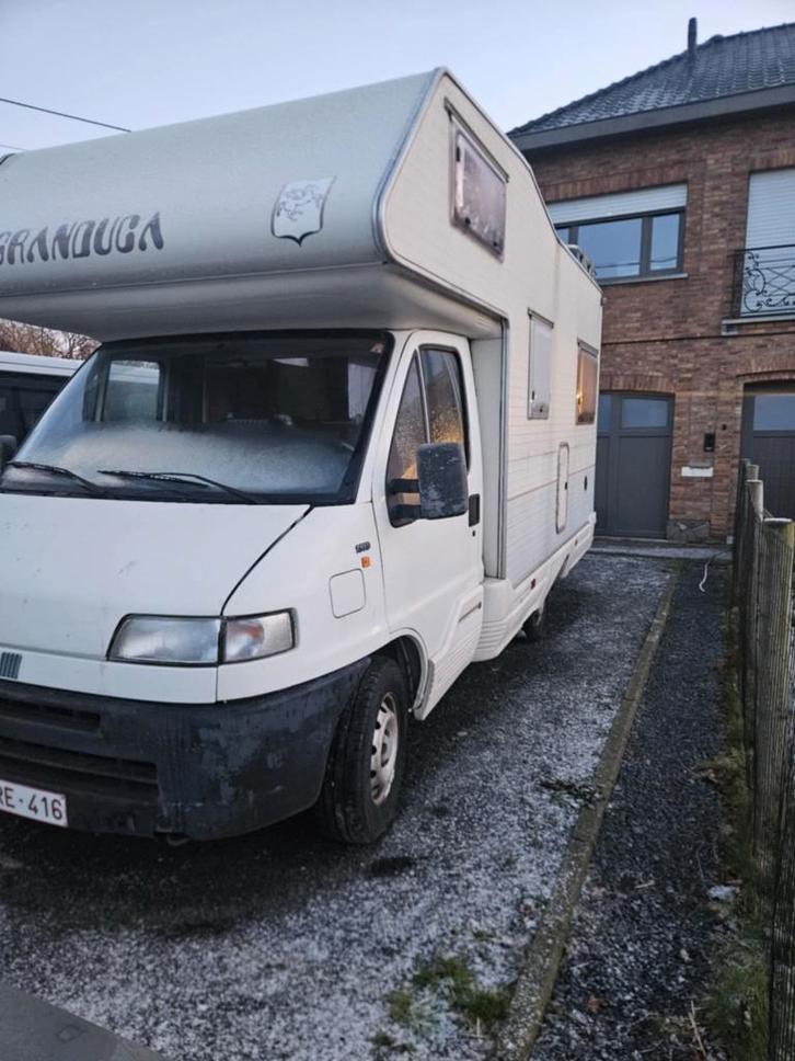 Camper kan gekeurd voor verkoop, Caravans en Kamperen, Mobilhomes, Particulier, tot en met 4, Buscamper of Camperbus, Fiat, Fiat