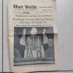 Oude krant Het Volk van 22-23 juni 1963, Verzamelen, Ophalen of Verzenden, Krant