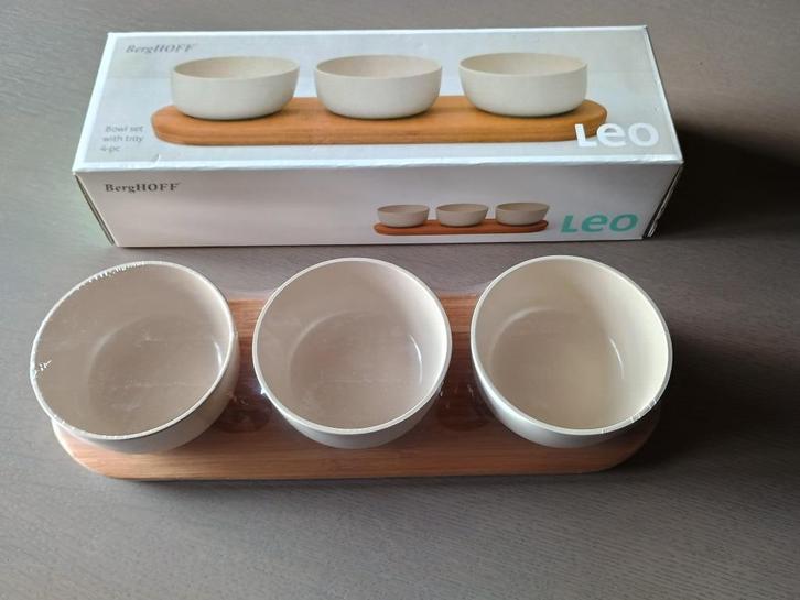 Aperitief set schalenkommenset met onderzetters Leo Berghoff, Huis en Inrichting, Keuken | Potten en Pannen, Ophalen of Verzenden