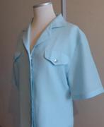 Lichtblauwe bloes m 44, Kleding | Dames, Ophalen of Verzenden, Zo goed als nieuw