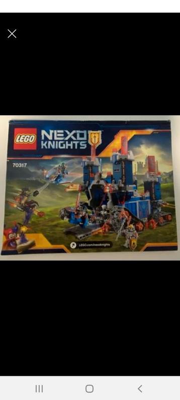 Lego Nexo Knights 70317 The Fortrex