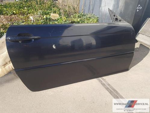 BMW M3 E46 coupe deur rechts voor carbon zwart portier, Auto-onderdelen, Carrosserie, Deur, BMW, Gebruikt, Ophalen