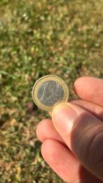 Italiaanse 1 euro muntstuk 2002 door leonardo davinchi, Postzegels en Munten, Munten | Europa | Euromunten, 1 euro, Zilver, Ophalen of Verzenden