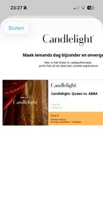 3 tickets Canlelightconert ‘ Queen versus ABBA’, Tickets en Kaartjes, Drie personen of meer, Januari