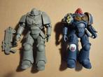 Warhammer 2 x Space Marine 19 cm, Ophalen of Verzenden, Gebruikt, Warhammer, Figuurtje(s)