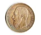 Munt/5 Fr/Leopold II/1873/kwaliteit!!, Zilver, Ophalen of Verzenden, Losse munt, Zilver