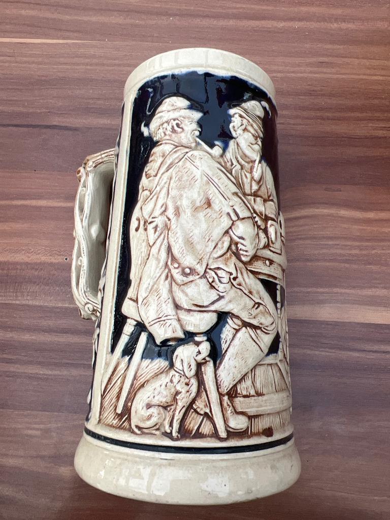 Chope à bière vintage Allemagne, Antiquités & Art, Antiquités | Céramique & Poterie, Enlèvement ou Envoi