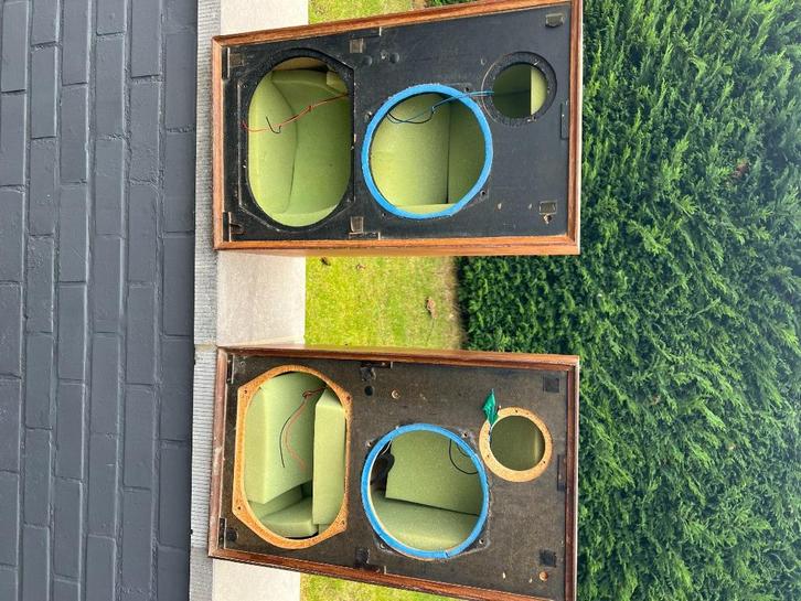 KEF Cadenza vintage: uitgeruste dozen, Audio, Tv en Foto, Luidsprekerboxen, Gebruikt, Front, Rear of Stereo speakers, Minder dan 60 watt