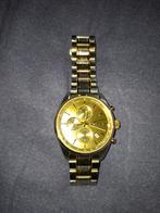 Horloges boss goud kleur metalen band, Handtassen en Accessoires, Horloges | Heren, Ophalen, Goud, Goud