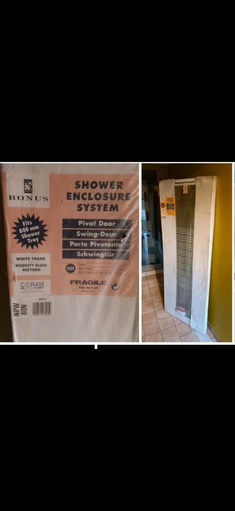 Douche deur nieuw ., Huis en Inrichting, Badkamer | Badkamermeubels, Nieuw, Ophalen