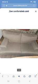 Aangename zitbank, Huis en Inrichting, Ophalen, Zo goed als nieuw, Driepersoons, Stof