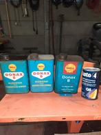 Shell vintage olieblik, oliekan, Donax B, Ophalen