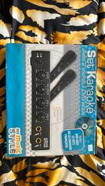 Karaoke set met 2 micros, Ophalen, Zo goed als nieuw, Complete set