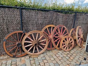 roues de chariot, Enlèvement, Utilisé