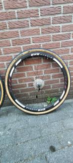 Carbon Fietswielen, Fietsen en Brommers, Fietsonderdelen, Racefiets, Zo goed als nieuw, SWS Wheels, Ophalen