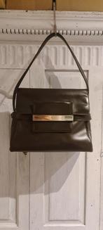 Delvaux Madame vintage, Handtassen en Accessoires, Ophalen of Verzenden, Gebruikt, Bruin, Handtas
