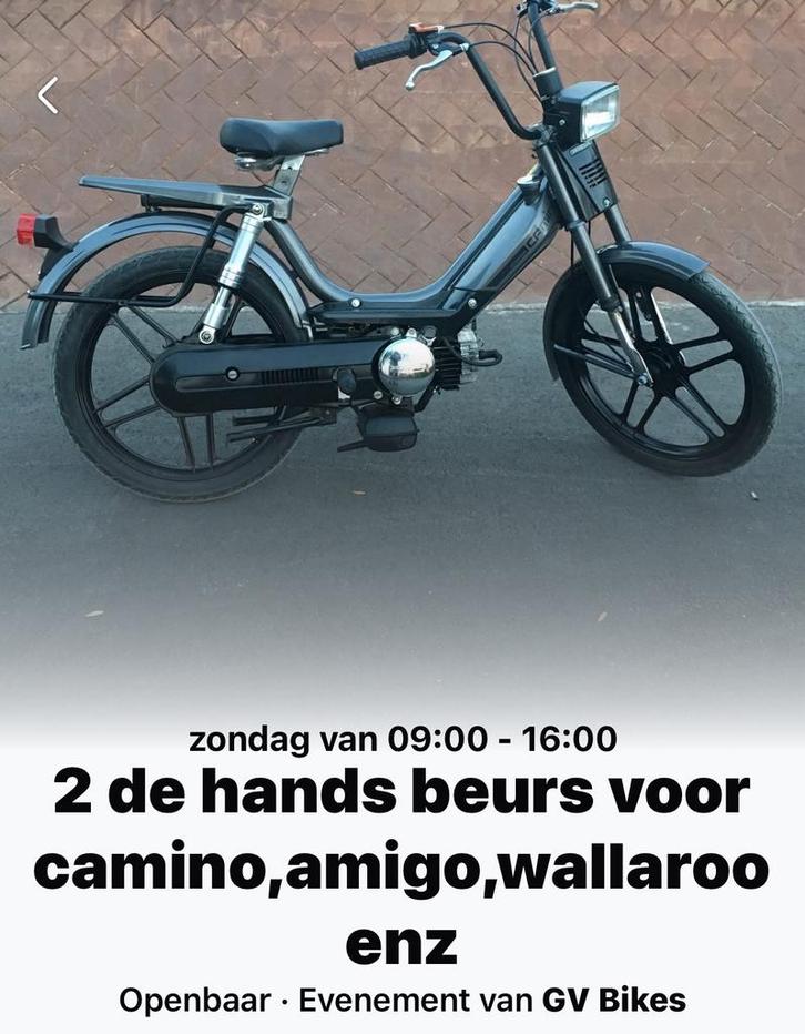 2 De hands beurs 21 september 2025, Fietsen en Brommers, Brommeronderdelen | Algemeen, Gebruikt, Frame, Ophalen