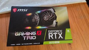 MSI GeForce RTX 2070 SUPER GAMING X TRIO videokaart beschikbaar voor biedingen