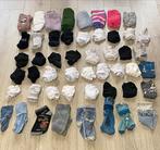 Set van 120 sokken voor dames, heren en kinderen, prijs: 12€, Ophalen of Verzenden, Gedragen, Sokken en Kniesokken