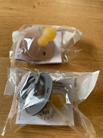 BIBS fopspeen 2stuks - type 2 (6m+) - rose/grey beschikbaar voor biedingen