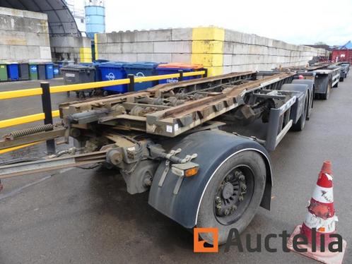 REF:15-WD-GP - Burg BPA 09-18 ACXXX-00 container oplegger, Auto's, Vrachtwagens, Bedrijf, Te koop, Overige merken, Overige brandstoffen