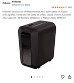 Déchiqueteuse électrique neuve jamais utilisée, Ophalen, Nieuw in verpakking, Papiervernietiger