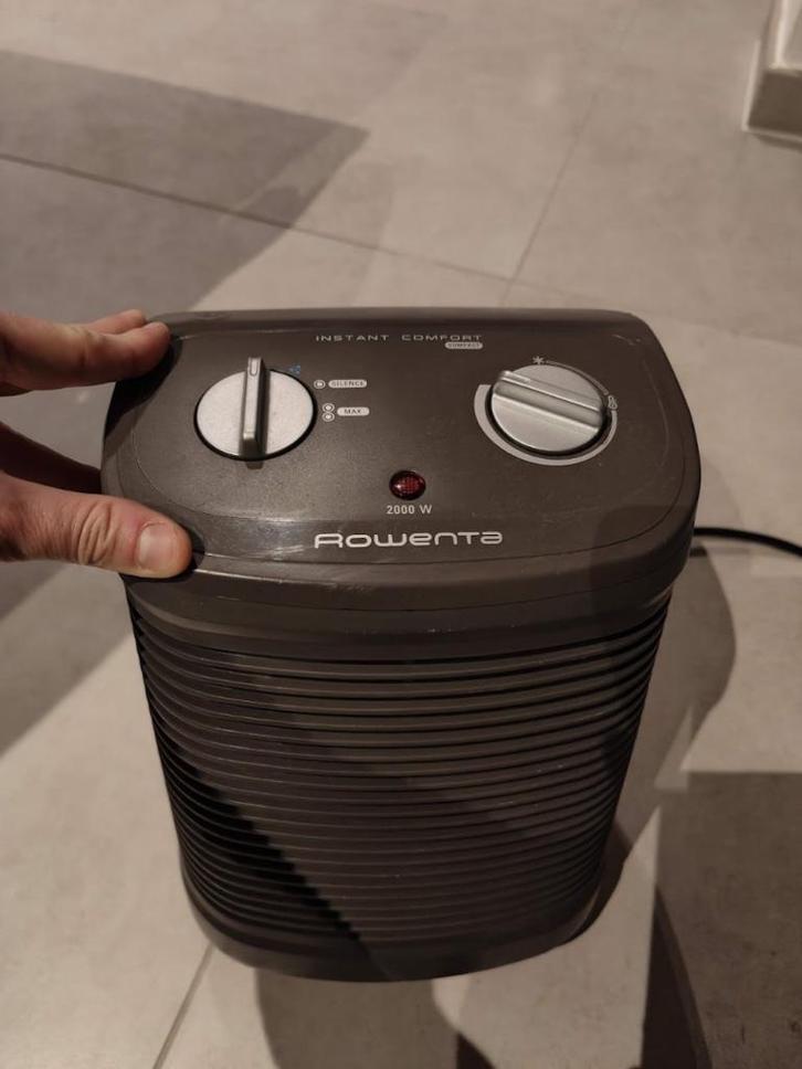 Rowenta Instant Comfort elektrische kachel – 2000W, Huis en Inrichting, Kachels, Zo goed als nieuw, Vrijstaand, Overige soorten