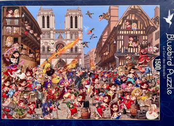 Puzzle Bluebird 1500 pièces comme neuf, Enlèvement ou Envoi, 500 à 1500 pièces, Comme neuf, Puzzle