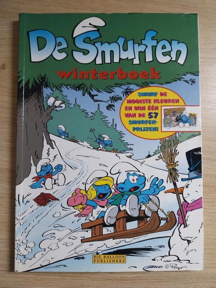 3 strips De smurfen, Boeken, Stripverhalen, Gelezen, Meerdere stripboeken, Verzenden