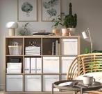 Ikea kallax kast 4x3 / 3x4  wit eiken, Ophalen, Met plank(en), 100 tot 150 cm, 100 tot 150 cm