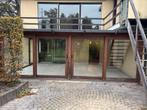 Dubbel hardhouten schuifraam + zijdeur of hele veranda, Doe-het-zelf en Bouw, Raamkozijnen en Schuifdeuren, Ophalen, Gebruikt