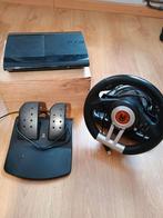 PS3 Ultra SLIM 512GB+ KROM k-wheel, Consoles de jeu & Jeux vidéo, Avec 1 manette, Enlèvement, Utilisé, Super Slim