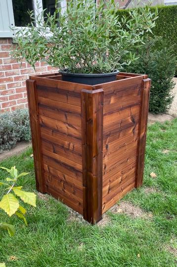 Houten plantenbak nieuw beschikbaar voor biedingen