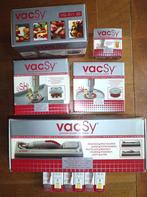 Vacuum verpakker-sealer set VACSY voor in de keuken, Ophalen of Verzenden, Zo goed als nieuw