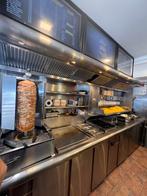 Professioneel frituurtoestel / friteuse met afzuigkap HEWIGO, Ophalen, Gebruikt, Fornuis, Frituur en Grillen
