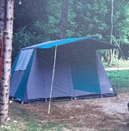 Tent type bungalow voor 4 personen, Caravans en Kamperen, Tenten, tot en met 4, Zo goed als nieuw, Ophalen
